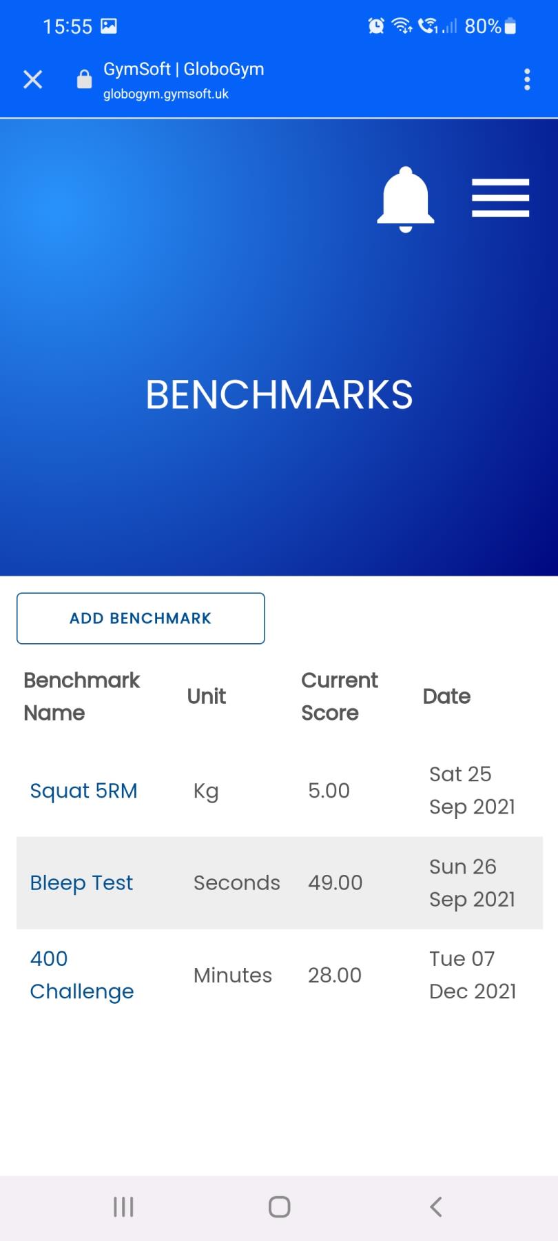 Benchmarks